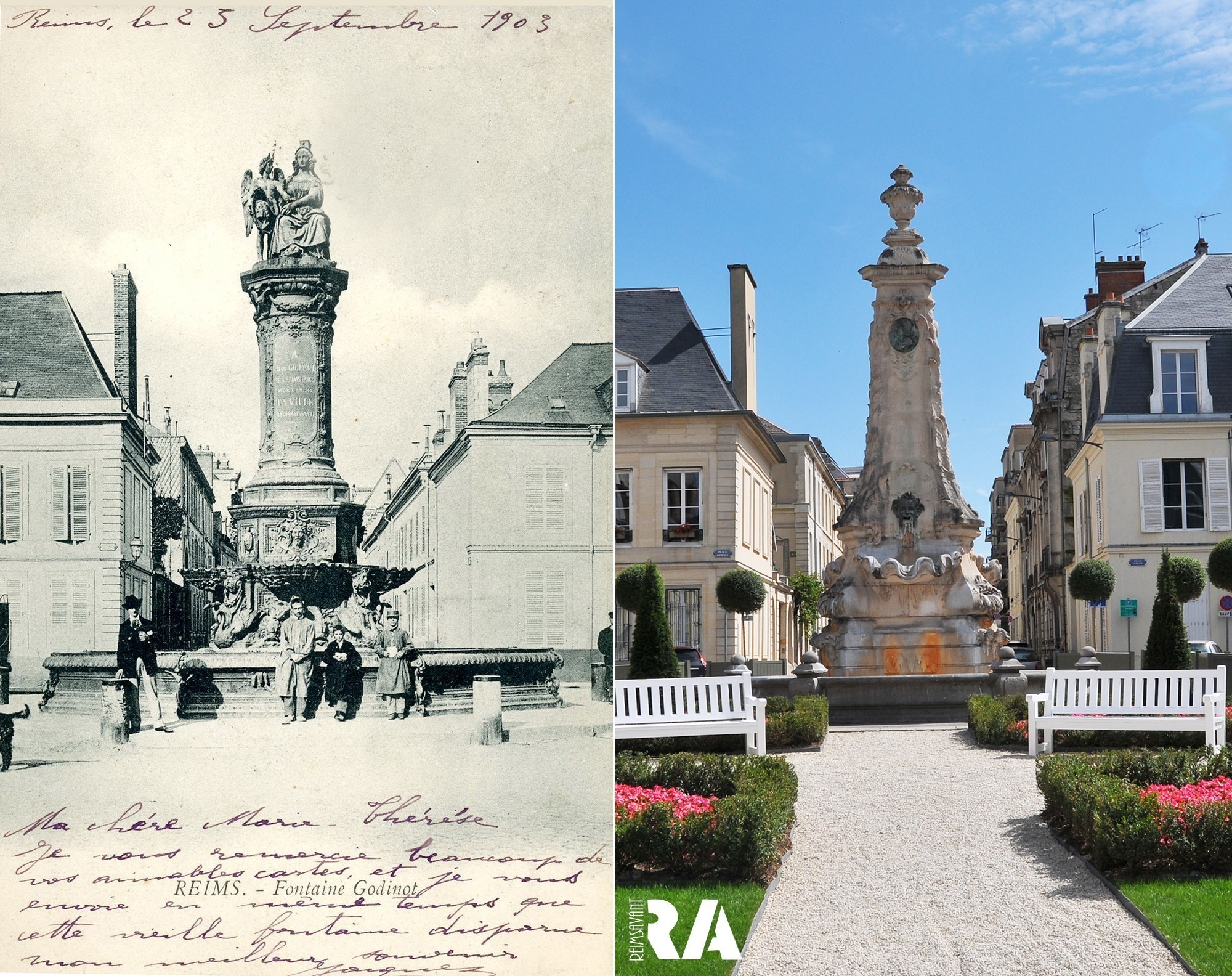 La place Godinot #1 : l’ancienne fontaine