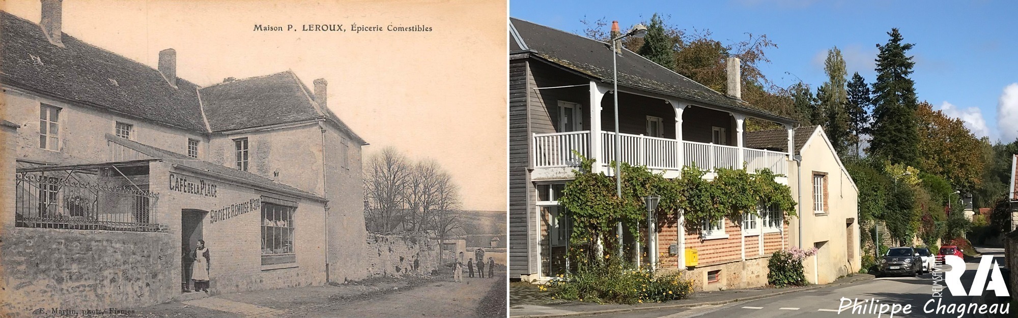 Courville : l’épicerie Leroux