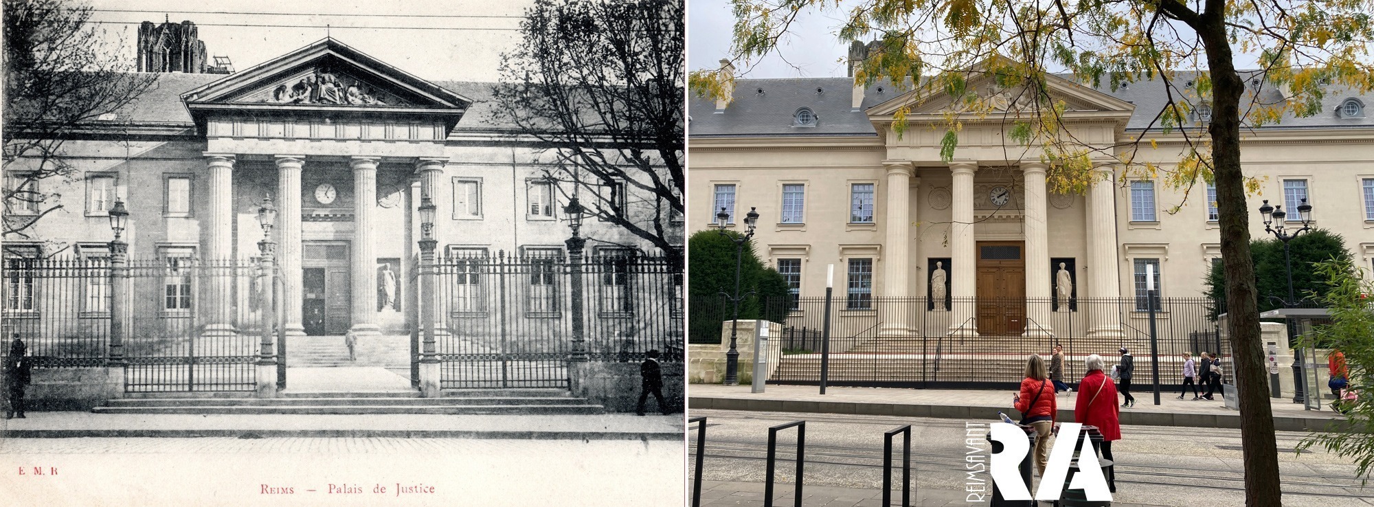 Le Palais de Justice avant la Grande Guerre