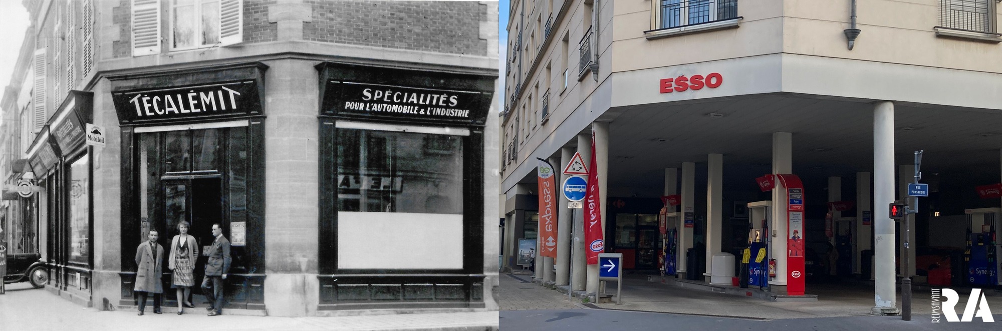 Rue Cérès, angle de la rue Ponsardin.