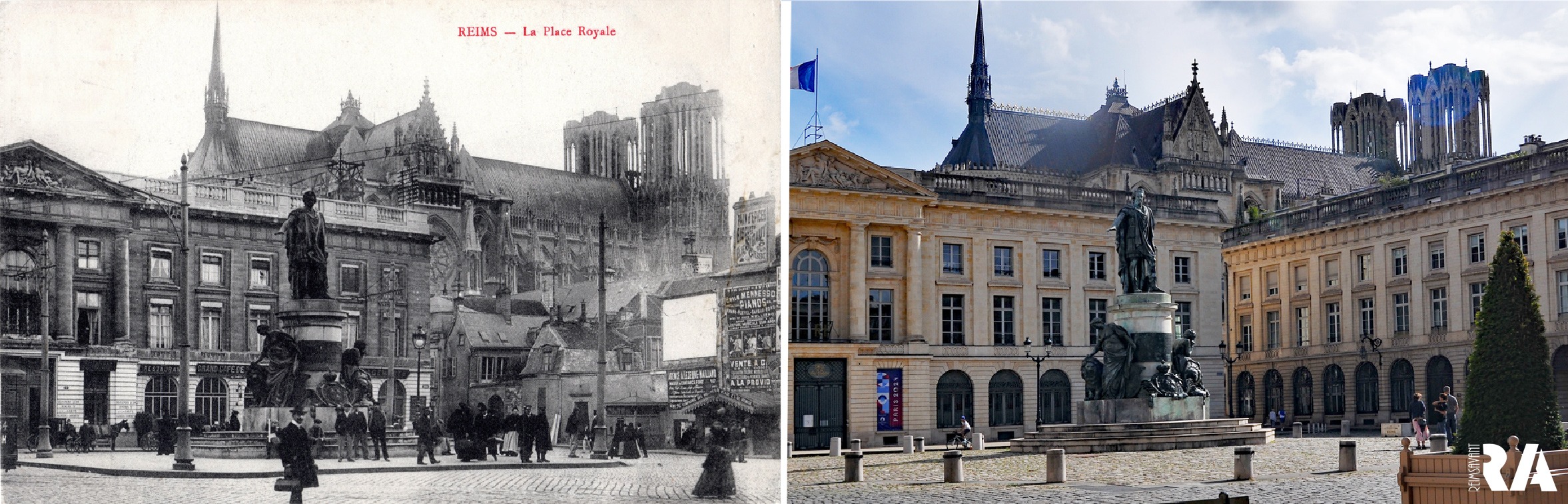 #1 – Promenade de la place Royale à la Porte de Mars