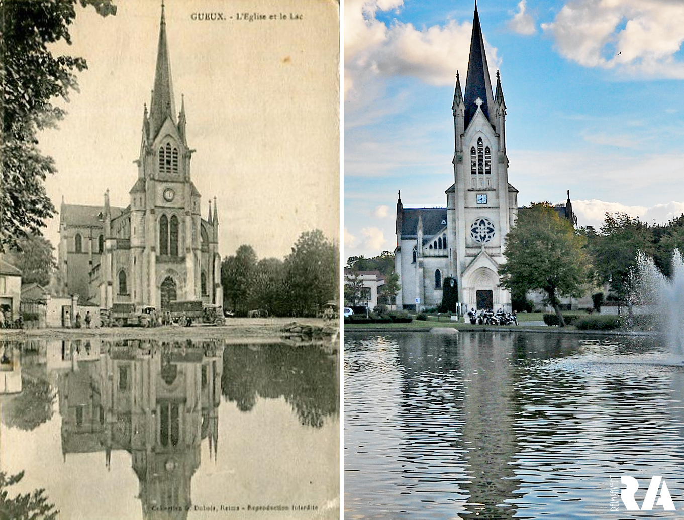 L’église de Gueux