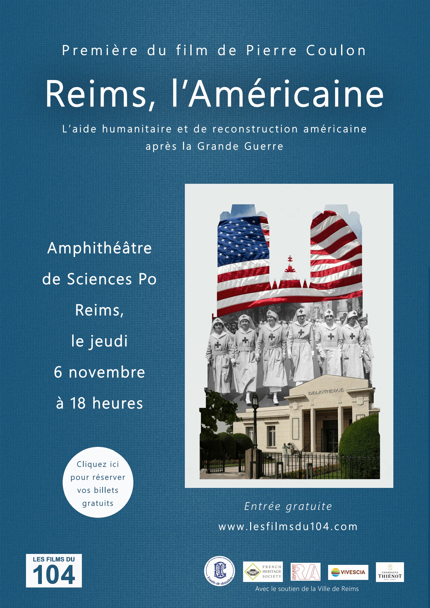 Reims, l’Américaine