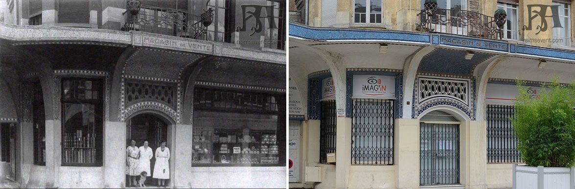 Rue du Temple : Fromageries Ets Boscher et Le Foll