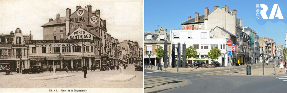 La Place et le Café Stalingrad