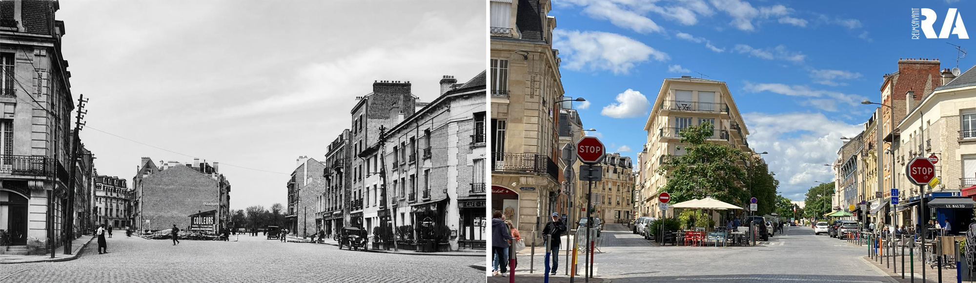 Angle de la rue de Mars et de la rue Henri IV